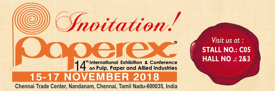 Presto Group Participating in Paperex South India Expo 2018